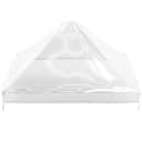 GRAFT Pavillon Abdeckung 3x3m | Schutzhaube für Gartenpavillon | Pavillondach Regenschutz | Gazebo Ersatzbezug | Wasserdicht Transparent | Wasserfeste Pavillon Abdeckplane | Wetterschutz Gartenzelt - 1