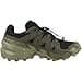 Salomon Sneaker Speedcross 6 da uomo, nero/torba/verde lichene scuro, 44 EU - 3