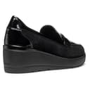 Geox Damen D ILDE Moccasin, Black, 39 EU - 6