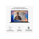 MacBook Apple Air 15 256 Go SSD 16 Go RAM Puce M4 CPU 10 cours GPU 10 cours Minuit - 5