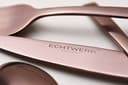 ECHTWERK Tafelbesteck Avelino, Bronze Edition, 30-teilig, Essbesteck für bis zu 6 Personen, Edelstahl 18/10, mattiert, Hochwertiges Besteck Set, für festliche Tafeln, inkl. Aufbewahrungs-Kassette - 8