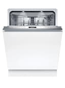 Bosch XXL Geschirrspüler Vollintegriert 60 cm, Serie 6, Made in Germany, Besteckschublade, Zeolith Trocknung, Extrem Leise, Max Flex Körbe, Smart Start, Extra Clean Zone, Time Light, SBV6ZCX25E - 1
