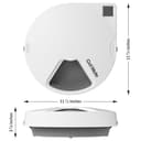 Cat Mate C500 Ciotola per dosaggio Automatico della Pappa, con Timer Digitale, per Gatti e Cani di Piccola Taglia - 2