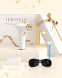 Haarlosy IPL Geräte Haarentfernung Laser - Schmerzfreie Haarentfernungsgerät mit 3 Erweiterte Funktionen HR/SC/RA, 9 Stufen, 999,900 Blitzen zu Hause für Frauen, Männer, Achseln, Bikini, Beine, Körper - 8