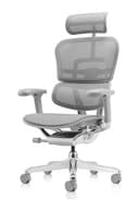 PROCOMFORT ERGOHUMAN Elite Evolution TASC – Poltrona Ergonomica Ufficio 24H, Supporto Lombare Avanzato, Seduta Regolabile, Mesh Traspirante, Portata 150 kg (Silver) - 8