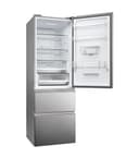 Haier 3D 60 Series 5 Freestanding Fridge Freezer with Water Dispenser, 3 Doors, Total No Frost, E Class, 357L Total Capacity, hOn App, AI & Wi-Fi Connected, Silver, 60x67x185 cm - HTW5618EWMG - 8