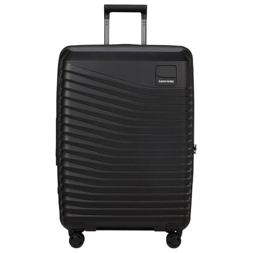Samsonite Intuo - Spinner M, Expandable Suitcase, 69 cm, 79/87 l, Black (Black)