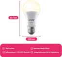 innr Zigbee E27 Smart Lampe, funktioniert mit Hue* und Alexa (Bridge erforderlich), Warmweiß, Smart Home Glühbirne, Dimmbar, 1150 Lumen, 2 Stück - 6