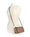 GUESS Noelle II Double Pouch Crossbody, Bandolera para Mujer, Logotipo de Latte, Talla única - 5