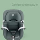 Maxi-Cosi Mica 360 S, Seggiolino Auto Girevole 360, 3 Mesi-4 Anni (61-105 cm), Seggiolino Auto Isofix, Rotazione FlexiSpin, 5 Posizioni Reclinate, Protezione G-CELL, Ganci per Cinture, Tonal Graphite - 5