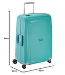 Samsonite S'Cure - Spinner M Maleta, M (69 cm), 79 L, Azul (Aqua Blue) - 8