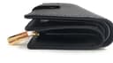 Michael Kors Jet Set Travel Saffiano Leather Bifold Zip Coin Wallet, Black Saffiano, M, Bifold Wallet - 3