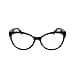 Moncler Ladies Prescription Glasses Frames, 003 Black Crystal, 53/17/140 - 2