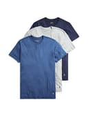 Polo Ralph Lauren Maglietta Intima da Uomo (Confezione da 3), Blu Navy/Blu/Grigio, XL - 1