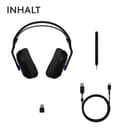 Logitech G G522 LIGHTSPEED, Kabelloses Gaming-Headset, Full-Band-Mikrofon, erweitertes Audio, Tri-Connect (LIGHTSPEED, Bluetooth, USB A auf C), LIGHTSYNC RGB, für PC,Nintendo Switch/Switch 2 – Schwarz - 9