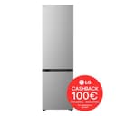 LG GBBS322APY Frigorifero Combinato Classe A, Larghezza 60 cm Fit & Max, Raffreddamento Ottimizzato con AI Saving, Total No Frost, Door e Linear Cooling, 375 L, Smart Inverter, Wi-Fi, Prime Silver - 2