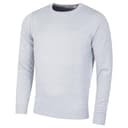 Calvin Klein Herren Baumwolle Sweater - Light Blau Marl - M - 1