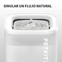 PETKIT EVERSWEET Fuente Automática para Gatos 1,85L, Bomba de Agua Inalámbrica, Bebedero Gatos Ultra Silenciosa, 35dB, Luz LED Inteligente, Unidad de Filtrado 3.0, Fuente Agua para Gato - 5