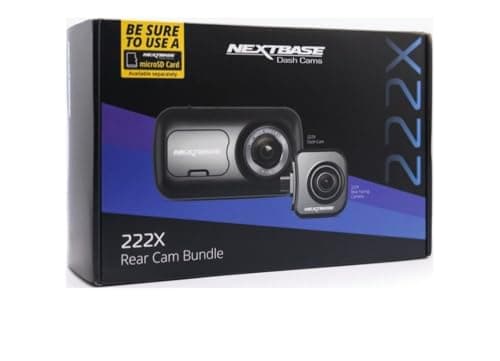 NEXTBASE - DashCam 222XRCZ -Caméra 222X + Module arrière type zoom (DEEE)
