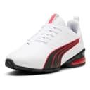 PUMA Voltaic Evo Fast - Zapatillas deportivas para correr, color negro, rojo y blanco, Negro, Rojo, 44 EU - 2