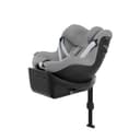 CYBEX Gold Kinder-Autositz Sirona Gi i-Size Plus inkl. Neugeboreneneinlage und Base, Ab ca. 0 bis 4 Jahre, Max. 20 kg, 40 - 105 cm, Stone Grey - 2