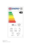 Samsung Series 6 AutoDose and SpaceMax Washing Machine, 11kg, 1400rpm, Black, WW11DG6B85LBU1 - 11