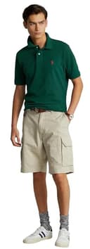 POLO RALPH LAUREN Polo Uomo Slim Fit Iconica Maglia Collezione 2025, Rl College Verde, M - 4
