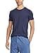 Polo Men's Ralph Lauren Slim Fit Wicking Crew Undershirts 3-Pack, Navy/White, White/Navy, Black/White - 3 Pack, XS - 2