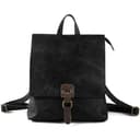 Kiepoar Damen Rucksack Leder Modische Mittelgroß mit Diebstahlschutz, Umhängetasche aus Echtem Leder Handtasche 3-in-1 Lederrucksack für Uni Arbeit Schule Reise - 1
