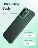 OPPO Reno14 F 5G 8+256GB, AI Android Unlocked Smartphone, 6.57" 120Hz AMOLED Display, 50+32MP AI Camera, 6000mAh Battery, IP69 Water Resistance, Luminous Green (Include 45W SUPERVOOC Charger) - 9