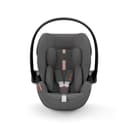 CYBEX Gold Babyschale Cloud G i-Size Plus und ISOFIX Basis Base G, Inkl. Neugeboreneneinlage, Ab Geburt bis ca. 24 Monate, Für Kinder ab 40 cm bis 87 cm, Max. 13 kg, Lava Grey - 3