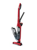 Bosch BBH3ZOOGB Serie 4 Flexxo ProAnimal 2 Cordless Stick Vacuum Cleaner with 2in1 Handheld/Stick Design, Brush Roll Nozzle for Pet Hair, 25.2V Battery, 55 Minutes Run Time, Tornado Red - 2