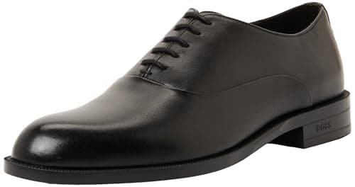 BOSS Tayil_OXF_bunl, Oxford Shoes Uomo, Nero, 43 EU