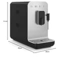 Smeg BCC12BLMEU - Cafetera automática con función de vapor, color negro - 10