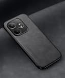 Kepuch Silklike Hülle für Realme GT Neo 6, GT Neo6 SE, GT 6, GT 6T - Hüllen Case Eingebaute Metallplatte für Realme GT Neo 6, GT Neo6 SE, GT 6, GT 6T - Schwarz - 5