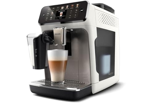 PHILIPS 5500 EP5545/70 Automatic Espresso Machine, 1.8 L, 15 Bar, White