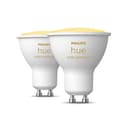 Philips Hue White Ambiance Smart SpotLight Twin Pack LED [GU10 Spot] with Bluetooth. Works with Alexa and Google Assistant and Apple HomeKit - 9