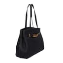 Borsa donna a mano/spalla Liu-jo Amandua tote L ecopelle nero B24LJ57 AF3144 Grande - 6
