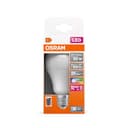 Osram STAR+ RGBW LED Lampe mit E27 Sockel, RGB-Farben per Fernbedienung änderbar, 9.7W, klassische Birnenform, Ersatz für 60W-Glühbirne, matt, LED Retrofit RGBW lamps with remote control, Einzelpack - 9