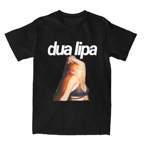 YUEFEIFAN Dua-lipa-Radical-Optimism-2024-Men-Women-T-Shirt-Stuff-Vintage-Tee-Shirt-T-Shirt-Pure
