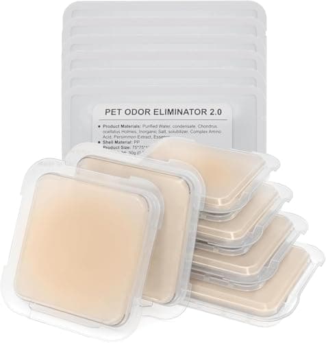 BUNMO N50 2.0 Eliminador de Olores para Arenero Gatos Autolimpiable Compatible con Pura Max/Pura Max 2 / Max Pro, Desodorante de Cajas de Arena para Gatos,Perfume de Larga Duración(Paquete de 6)