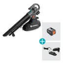 GARDENA PowerJet Collect Soffiatore/Aspiratore a Batteria 18V P4A - 10
