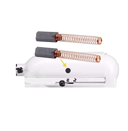 Set di 2 spazzole di carbone per robot da cucina KitchenAid Stand Mixer Artisan, Ultra, Classic, Heavy Duty 5KSM90, 5KSM45, K45, 5KPM5, 5KSM150, 5KSM156, 5KSM125, 5KSM175