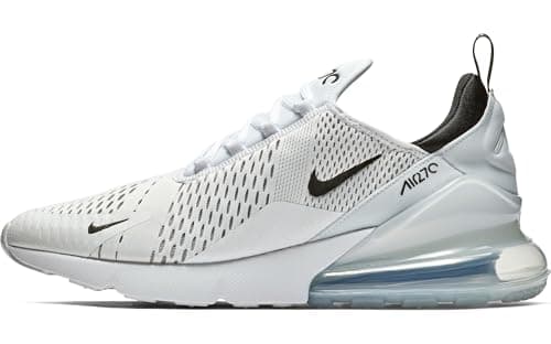 Nike Air Max 270, Herren Laufschuhe, Weiß (White/Black White 100), 42.5 EU