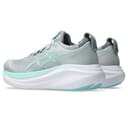 ASICS Women's Gel-Nimbus 27 Running Shoe, Piedmont Grey/Illuminate Mint, 40.5 EU - 3