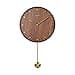 Wall Clocks Wooden Clock Round Wall Clock Wall Hanging Ornament Japanese Style Wall Clock for Modern Kitchen Living Room Bedroom Clocks for Living Room Decor (A) Made in China - 1