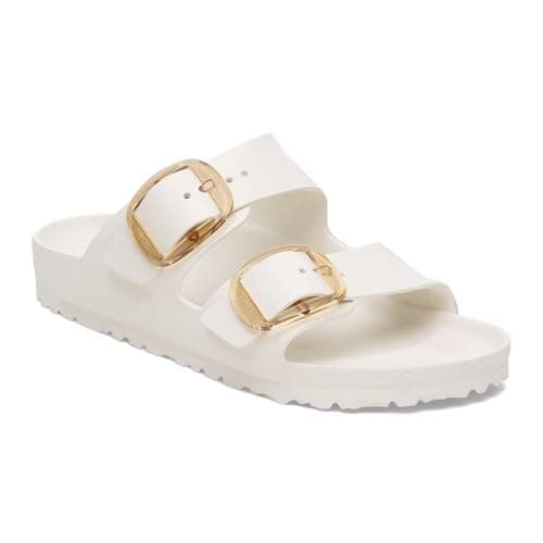 Birkenstock 39 Arizona Big Buckle Eva Eva Eggshell Narrow