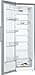 Bosch KSV36VLEP Serie 4, Frigorifero monoporta da libera installazione, ripiano estraibile per gli alimenti riposti in fondo, Luce LED, Funzione raffreddamento intensivo, Acciaio, 186 x 60 cm - 3