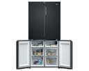 Haier HCR39F19ENPT Freestanding French Style 90cm Wide 646 Litre Capacity Frost Free Four Multi Door Fridge Freezer - Slate Black - Width 908 x Depth 748 x Height 1905 (mm) - 4