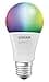 Osram Smart+ Lampadina LED Bluetooth Compatibile con Apple HomeKit e Android. 10W Goccia, E27, 60 W Equivalenti, Luce Colorata RGBW - 1